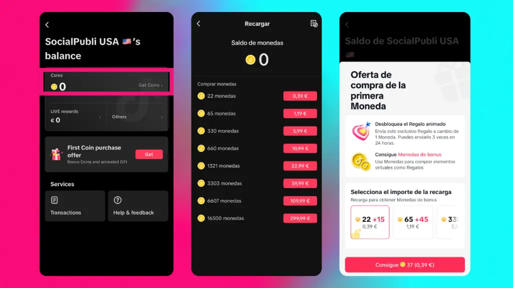 Buying Tik Tok Coins