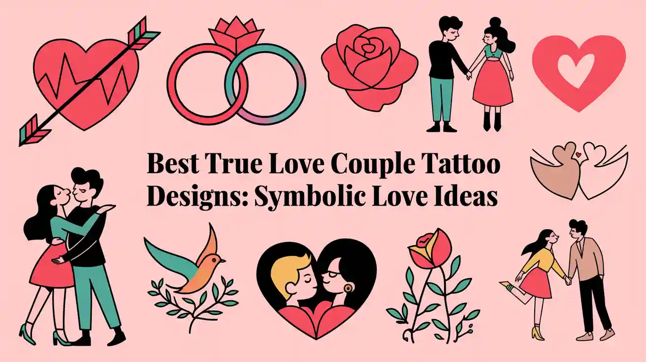 True love couple tattoo
