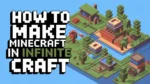 How to make minecraft in infinite craft